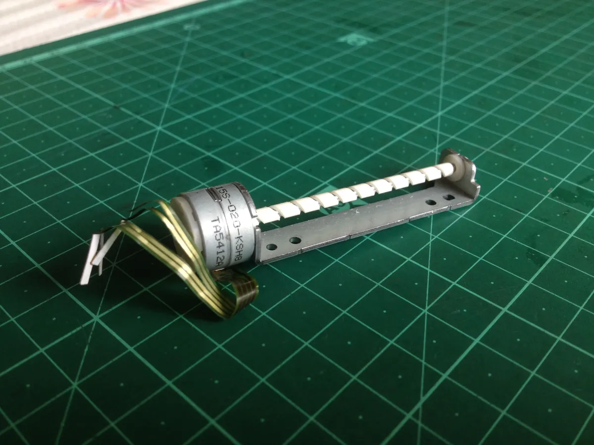 Stepper motor internal structure