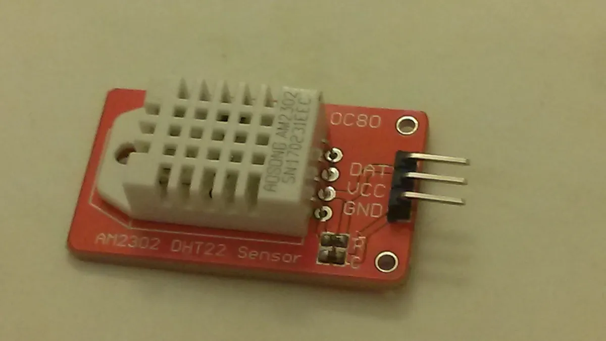 DHT22 temperature humidity sensor